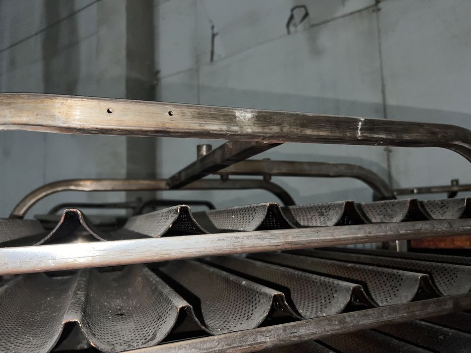 Тележка шпилька для печи