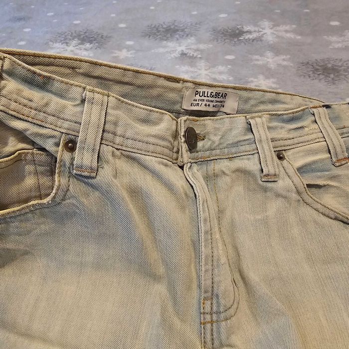 pantaloni scurti blugi pull & bear