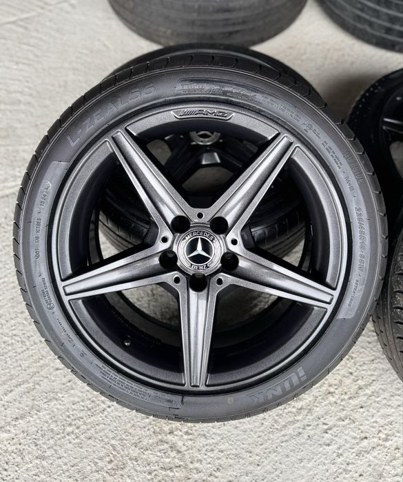 Jante Mercedes C Class R18 Amg Originale Anvelope de vara