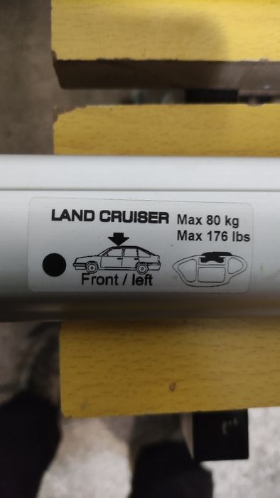 Land Cruiser Багажник за покрив (напречни греди, релси, рейлинг)