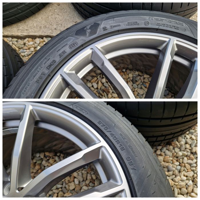 Roti/Jante Bmw G30 G31(M Sport) anvelope vara  245 45 18 si 275 40 18