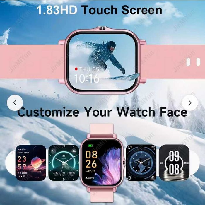 Smartwatch Y13 nou/sigilat culoare negru