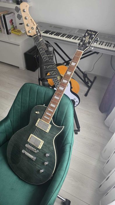 Harley Benton SC-Custom II Ocean Flame