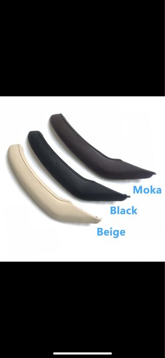 Maner interior dreapta bmw X3 X4 f25 f26 negru piele