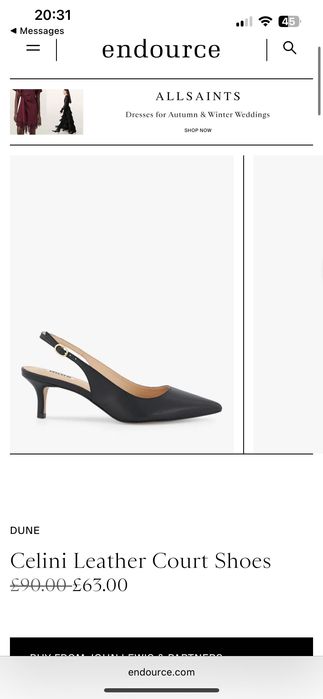 дамски обувки Dune