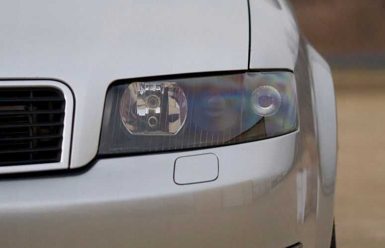 Фарове Ауди А4 Б6 Тъмни Лупи Нови ДЕПО Audi A4 B6  Затъмнени Черни