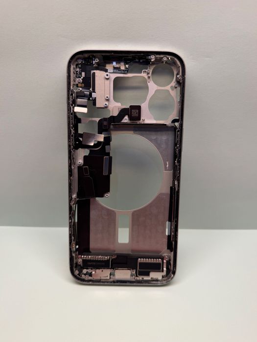 iPhone 15 Pro Max Silver Alb rama carcasa enclosure housing frame