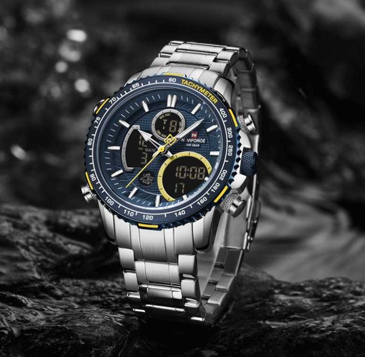 Мъжки часовник NAVIFORCE – SBE + ПОДАРЪК