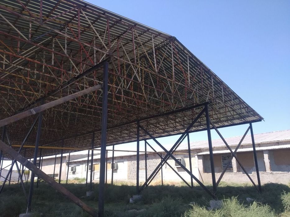 Биз сизларга узимизни арзон нархларда ( Том , навес, парник, иссикхон,