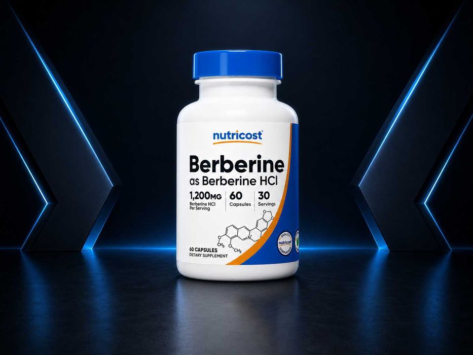 Nutricost Berberine HCl 1200 мг 60 капсул