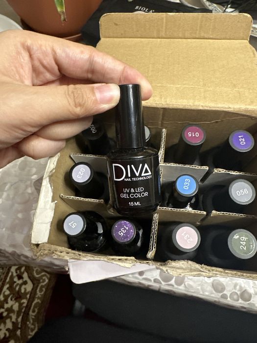 Diva гель лаки для ногтей