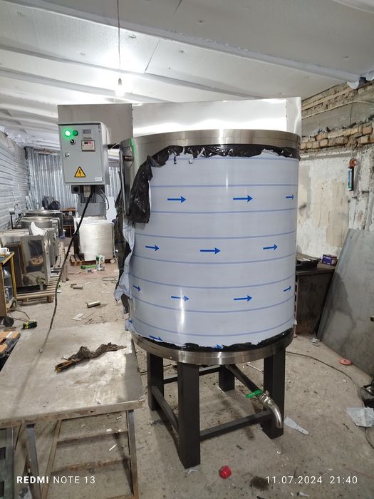 Пищеварочный паровой котел на 850-900 литров