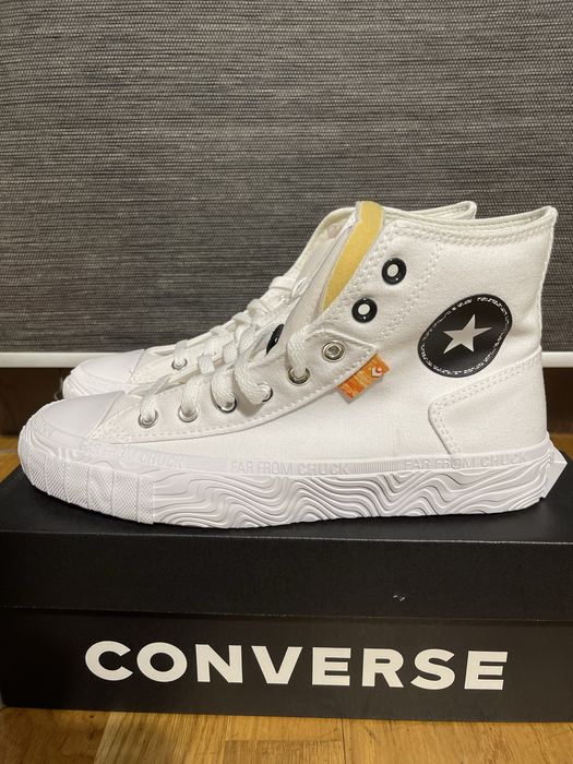 Converse tenisi negru si alb bascheti