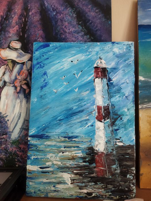 Картины на холсте , акрил