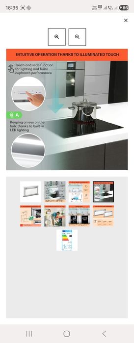 Vand hota NOUA  Klarstein Royal Flush Eco 60 cm