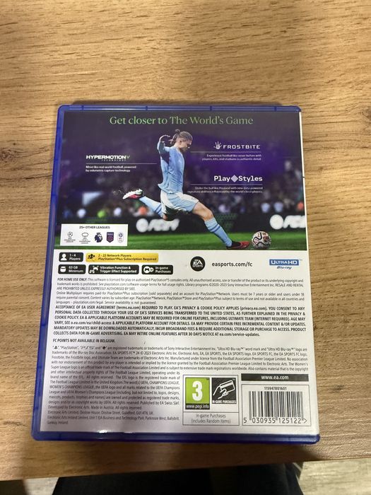 Продам FC24 фифа диск на пс5