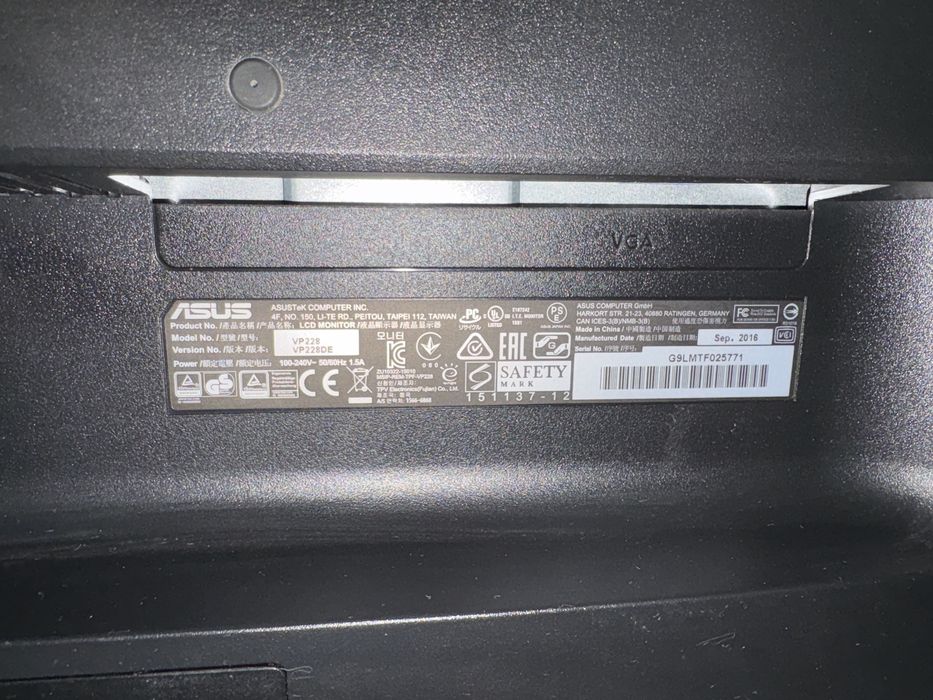 Monitor LED ASUS Gaming VP228TE