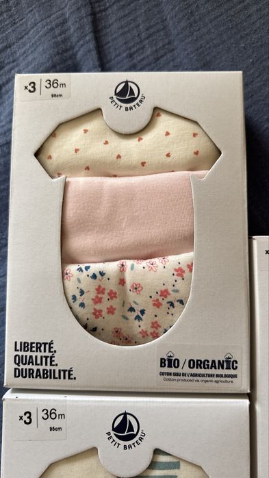 Детские боди Petit bateau 36мес