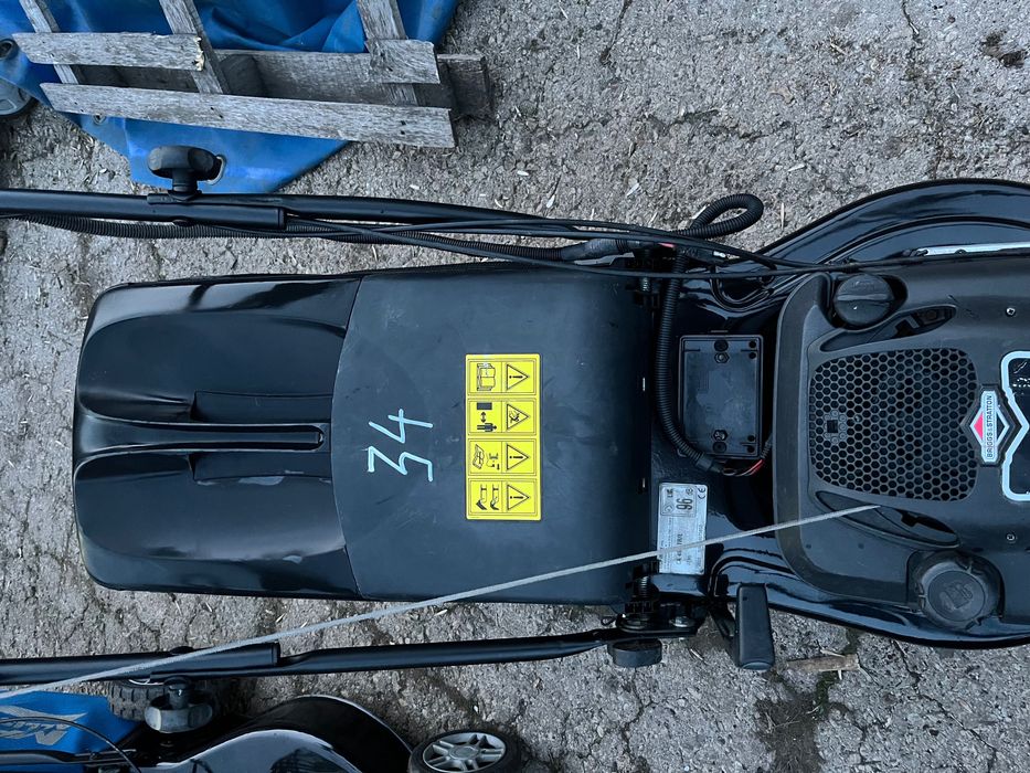 34:Самоходна моторна косачка Lawn-king Briggs 6.5 hp ,валяк