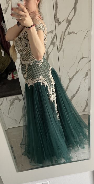 Rochie ocazie/ cununie/ nasa verde