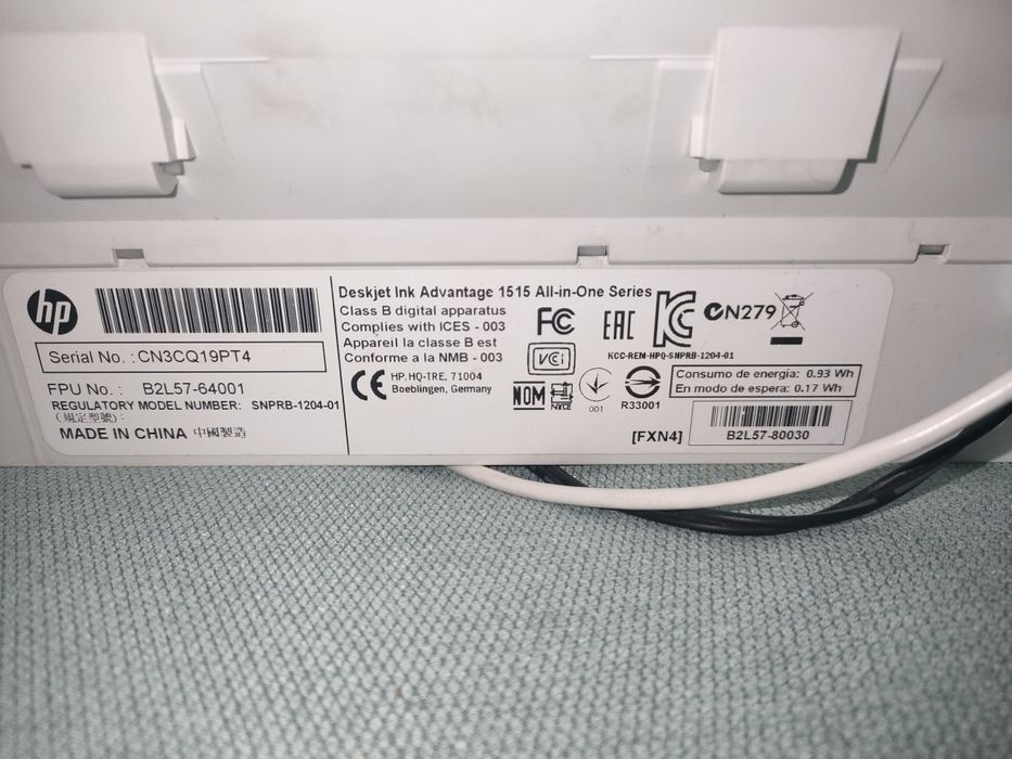 Imprimantă multifuncțională HP DeskJet Ink Advantage 1515 print / sc