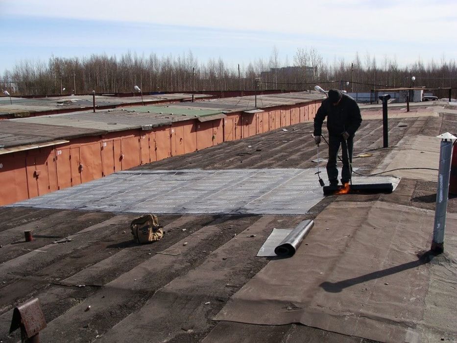 Мягкая кровля гаражей
