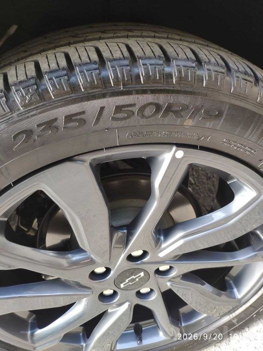 Шины на Equinox 235/50/R19 Goodyear