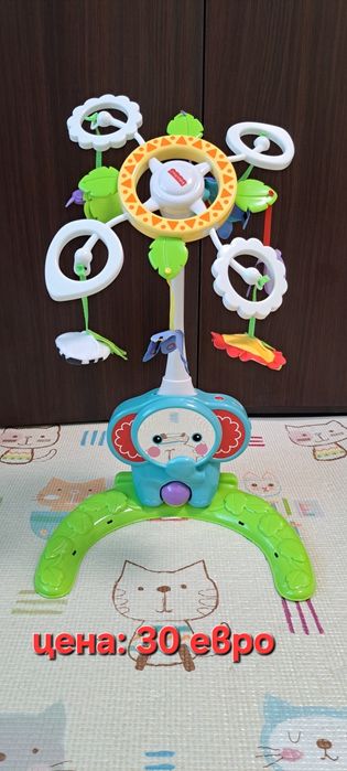Въртележка Fisher-Price 3-в-1