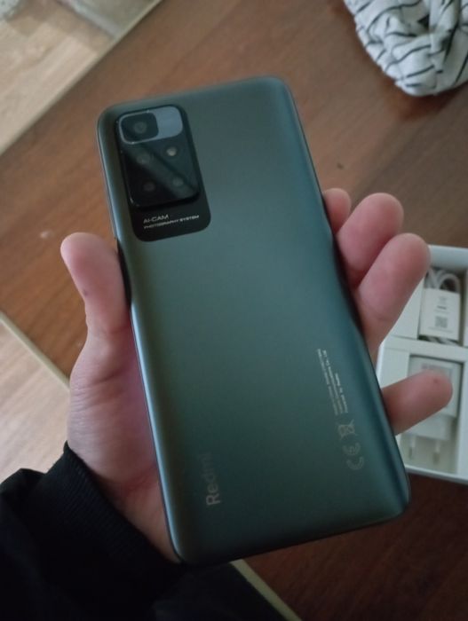 Редми 10 с комплектом 128гб