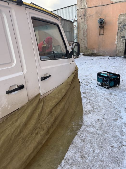 Отогрев авто