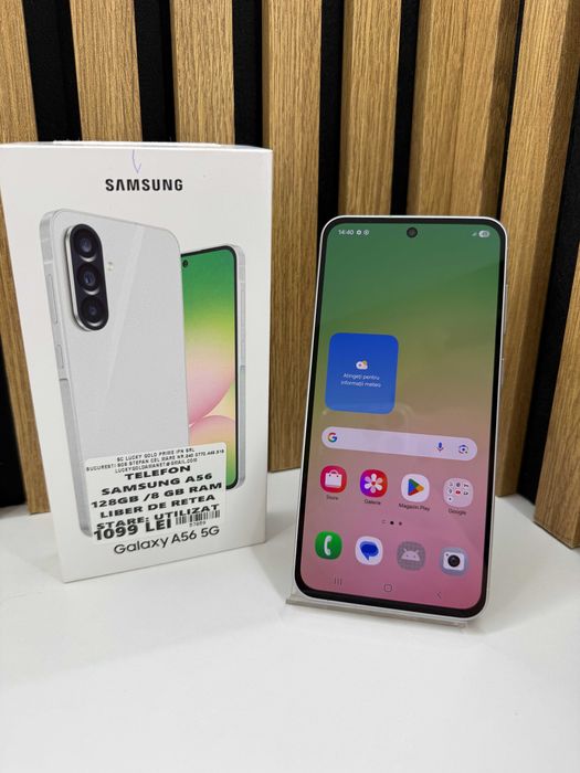 Samsung A56 (1Ciclu de incarcare) / 128GB 8GB RAM / FACTURA / GARANTIE #57859