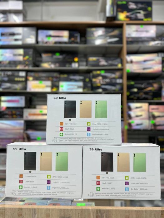 Планшеты,17Мах,S10ultra, S9ultra
