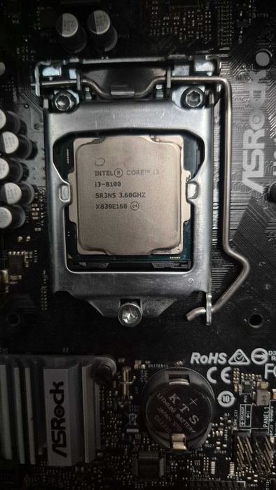 Продам i3 8100 + H310M