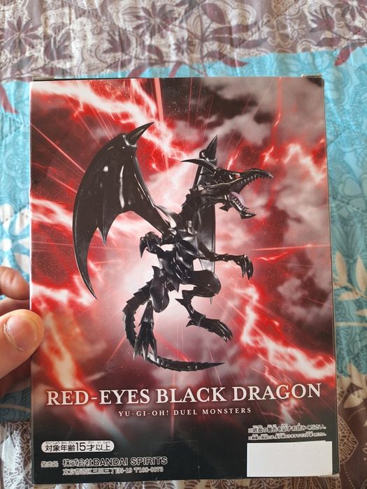 Yu Gi Oh! Red Eyes Black Dragon Фигурка!