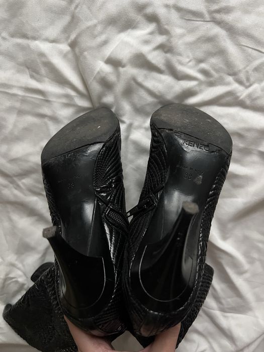 Cizme mulate cu toc Kenzo