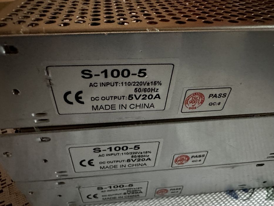 Sursa in comutatie SMPS 5V 20A 100W