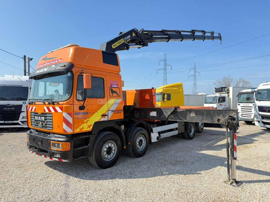 Man 8x2 cu macara