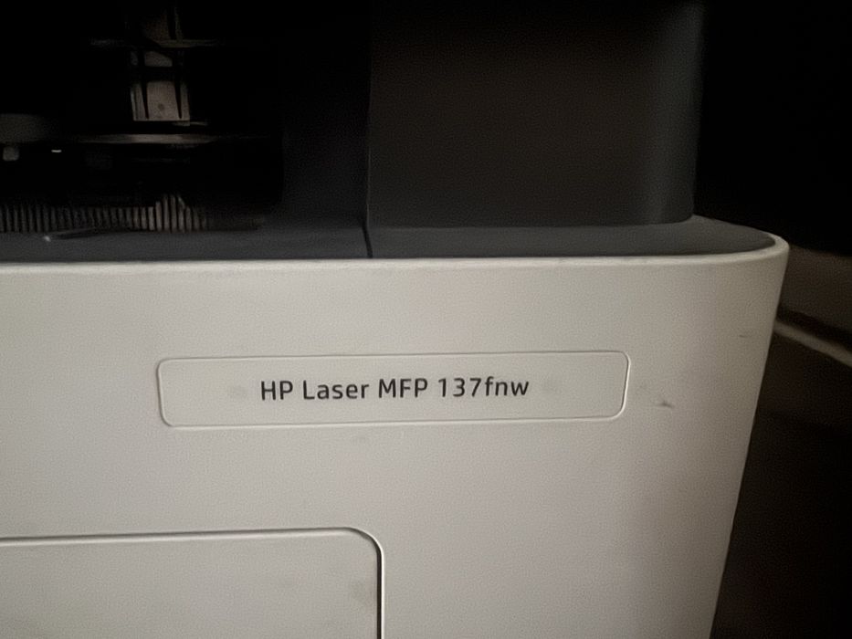 Принтер hp Lazer MFP 137fnw
