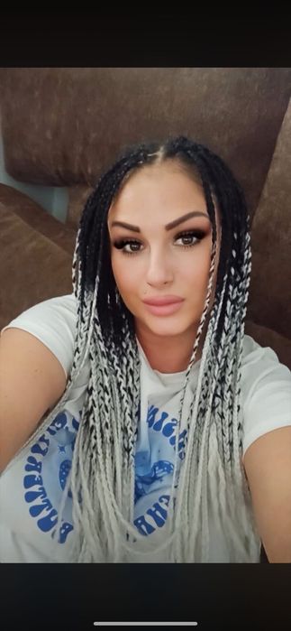 Codițe afro Box Braids