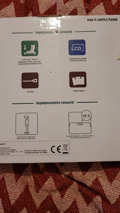 Cântar pentru control greutate