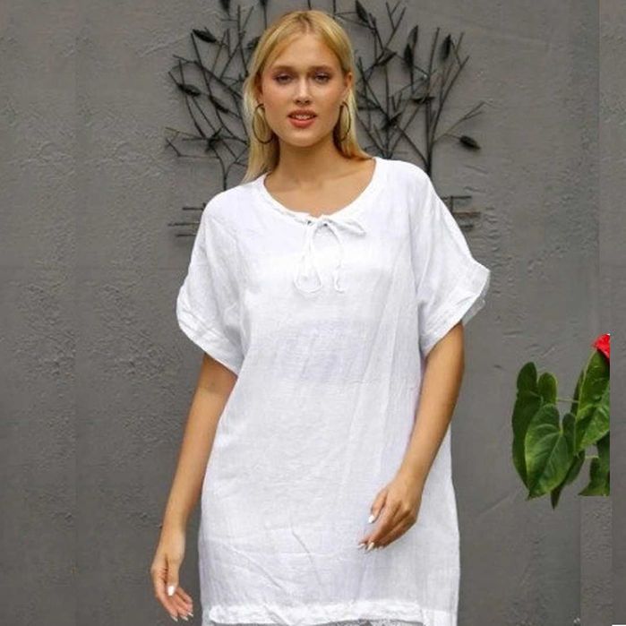 Льняное платье от итальянского бренда PURO LINO