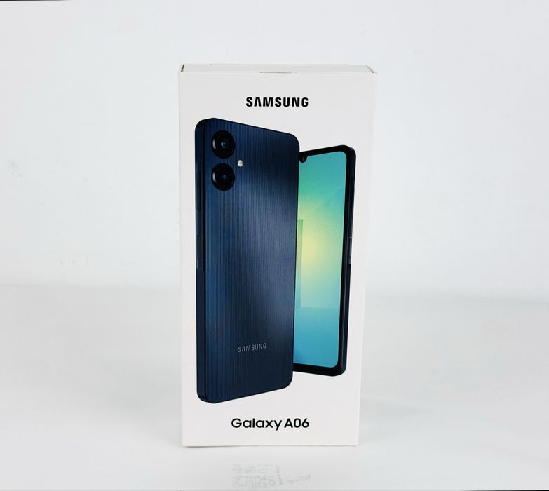 НОВ! Samsung Galaxy A06 64GB 4RAM Black 2г. Гаранция!