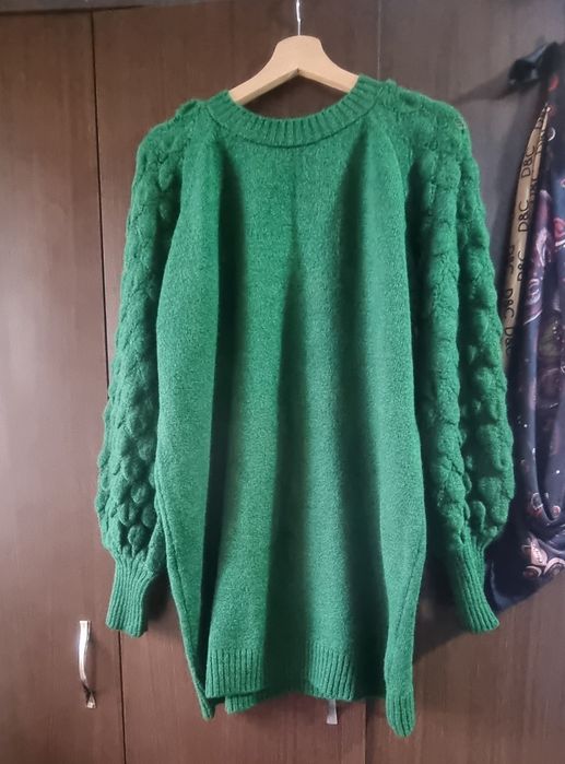 Pulovăr de damă culoare verde