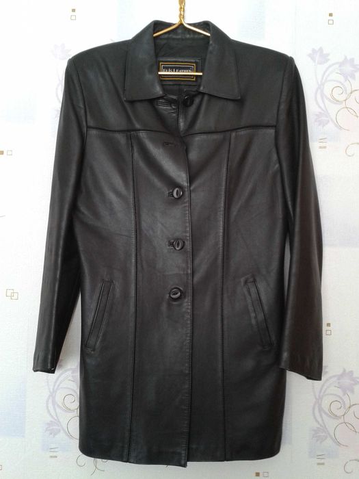 Пиджак из натуральной кожи, пр-во Турция. Размер 40.