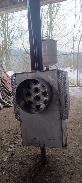 Vand soba pe ulei ars ,din inox de 5mm