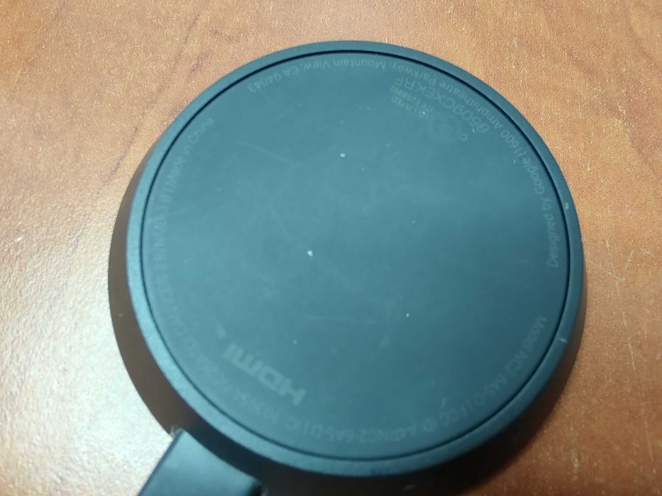 Google Chromecast Ultra 4K HDR HDMI Wi-Fi Cablu Ethernet NC2-6A5-D
