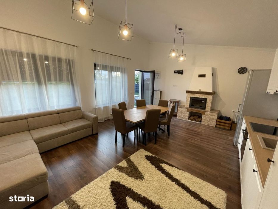Casa noua la cheie 3 camere + teren , zona intrare Vetis