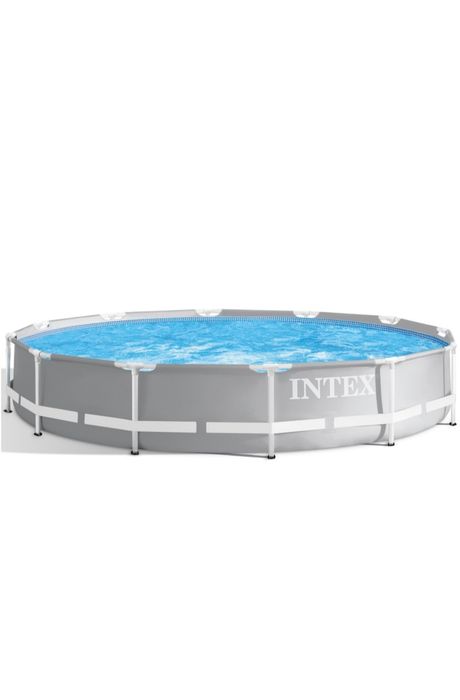 Piscina rotunda cu cadru metalic Prism Frame Premium Intex