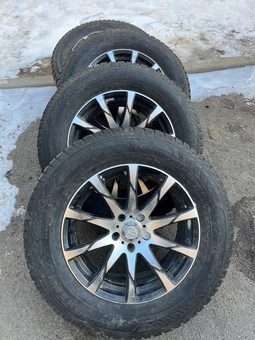 Продам диски с резиной на 17