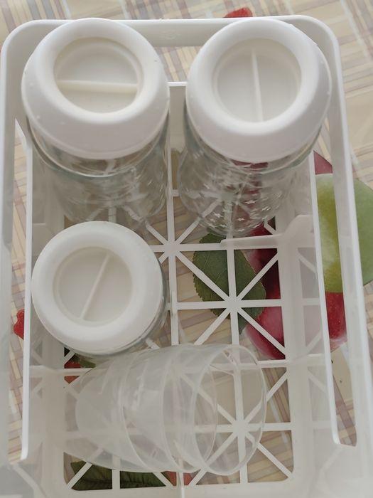 Nuk Стъклени бебешки шишета